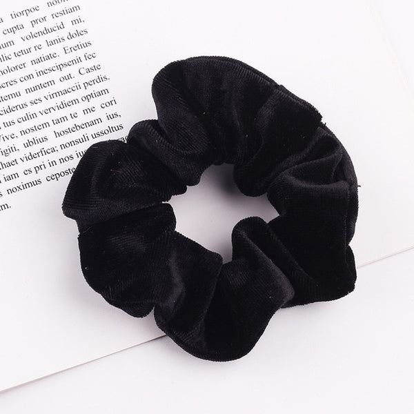 Velvet Scrunchie Hairband For Women Girls Elastic Hair Rubber Bands Hair Accessories Headband Gum Hair Tie Rope Ponytail Holder