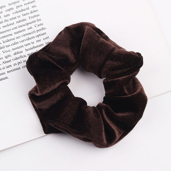 Velvet Scrunchie Hairband For Women Girls Elastic Hair Rubber Bands Hair Accessories Headband Gum Hair Tie Rope Ponytail Holder