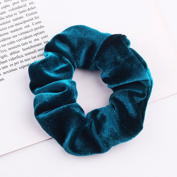 Velvet Scrunchie Hairband For Women Girls Elastic Hair Rubber Bands Hair Accessories Headband Gum Hair Tie Rope Ponytail Holder