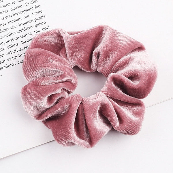 Velvet Scrunchie Hairband For Women Girls Elastic Hair Rubber Bands Hair Accessories Headband Gum Hair Tie Rope Ponytail Holder