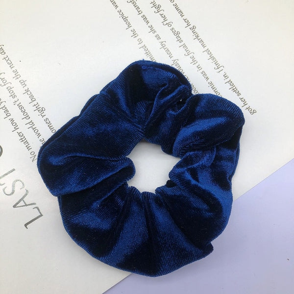 Velvet Scrunchie Hairband For Women Girls Elastic Hair Rubber Bands Hair Accessories Headband Gum Hair Tie Rope Ponytail Holder