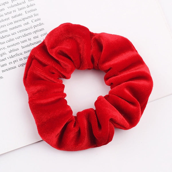 Velvet Scrunchie Hairband For Women Girls Elastic Hair Rubber Bands Hair Accessories Headband Gum Hair Tie Rope Ponytail Holder