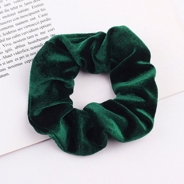 Velvet Scrunchie Hairband For Women Girls Elastic Hair Rubber Bands Hair Accessories Headband Gum Hair Tie Rope Ponytail Holder