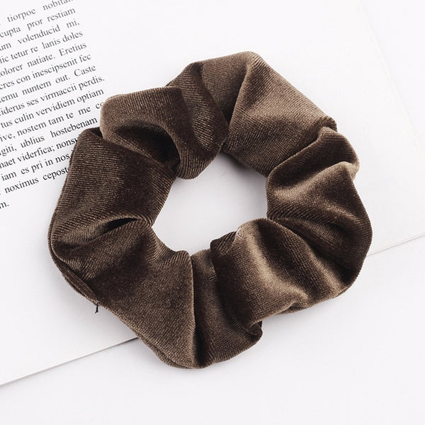 Velvet Scrunchie Hairband For Women Girls Elastic Hair Rubber Bands Hair Accessories Headband Gum Hair Tie Rope Ponytail Holder
