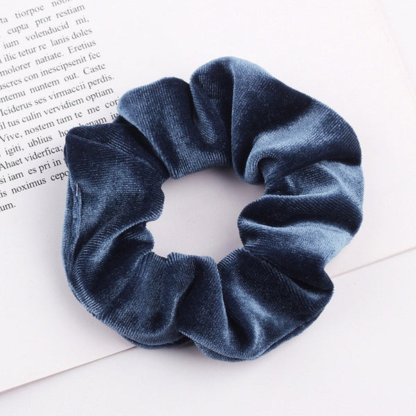 Velvet Scrunchie Hairband For Women Girls Elastic Hair Rubber Bands Hair Accessories Headband Gum Hair Tie Rope Ponytail Holder