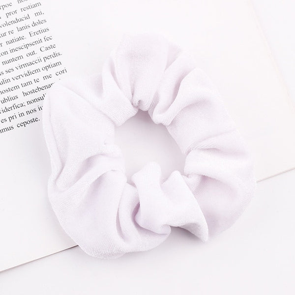 Velvet Scrunchie Hairband For Women Girls Elastic Hair Rubber Bands Hair Accessories Headband Gum Hair Tie Rope Ponytail Holder