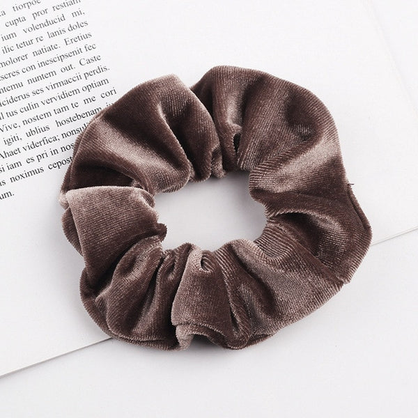 Velvet Scrunchie Hairband For Women Girls Elastic Hair Rubber Bands Hair Accessories Headband Gum Hair Tie Rope Ponytail Holder