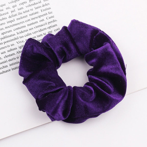 Velvet Scrunchie Hairband For Women Girls Elastic Hair Rubber Bands Hair Accessories Headband Gum Hair Tie Rope Ponytail Holder