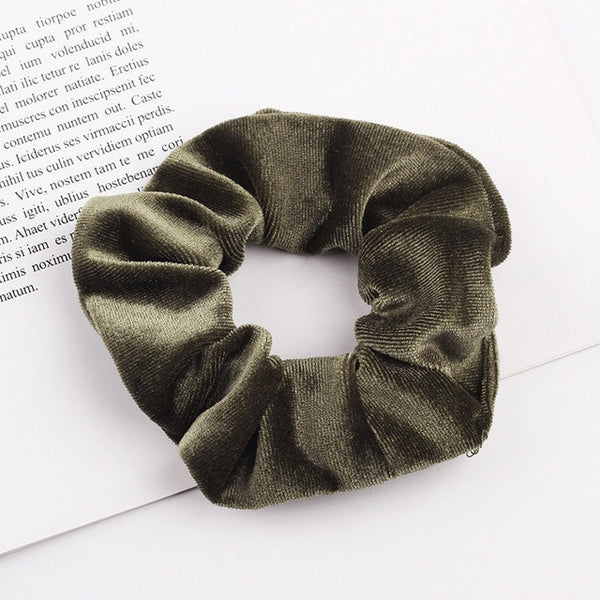 Velvet Scrunchie Hairband For Women Girls Elastic Hair Rubber Bands Hair Accessories Headband Gum Hair Tie Rope Ponytail Holder
