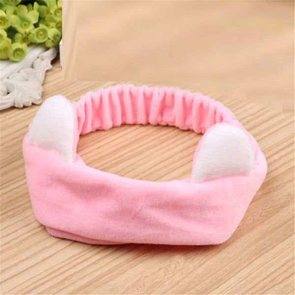 New Letter "OMG" Coral Fleece Soft Bow Headbands for women Girls Cute Hair Holder Hairbands Hair Bands Headwear Hair Accessories