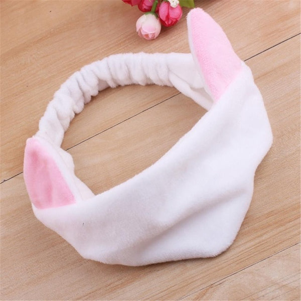 New Letter "OMG" Coral Fleece Soft Bow Headbands for women Girls Cute Hair Holder Hairbands Hair Bands Headwear Hair Accessories