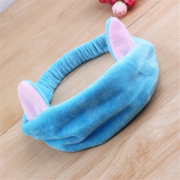 New Letter "OMG" Coral Fleece Soft Bow Headbands for women Girls Cute Hair Holder Hairbands Hair Bands Headwear Hair Accessories