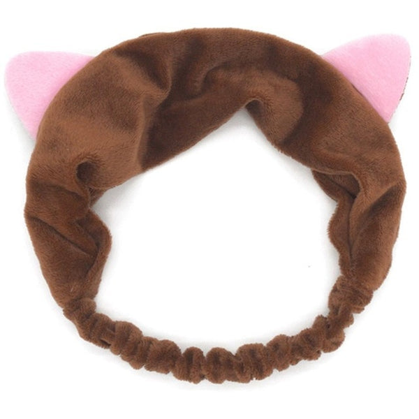 New Letter "OMG" Coral Fleece Soft Bow Headbands for women Girls Cute Hair Holder Hairbands Hair Bands Headwear Hair Accessories