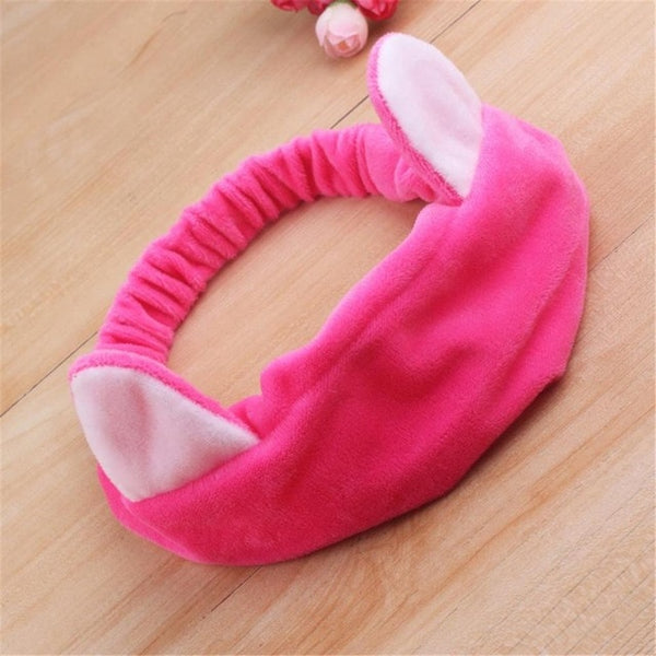 New Letter "OMG" Coral Fleece Soft Bow Headbands for women Girls Cute Hair Holder Hairbands Hair Bands Headwear Hair Accessories
