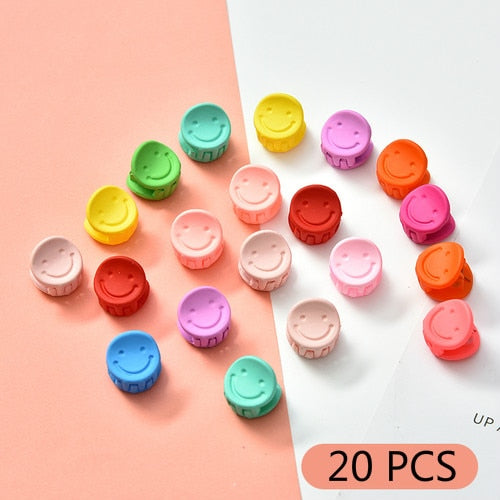 10/20/30/50 Pcs/Bag Cute Girls Women Flower Crown Animals Baby Hair Claws Children Hairpins Hair Clips Kid Hair Accessories Set