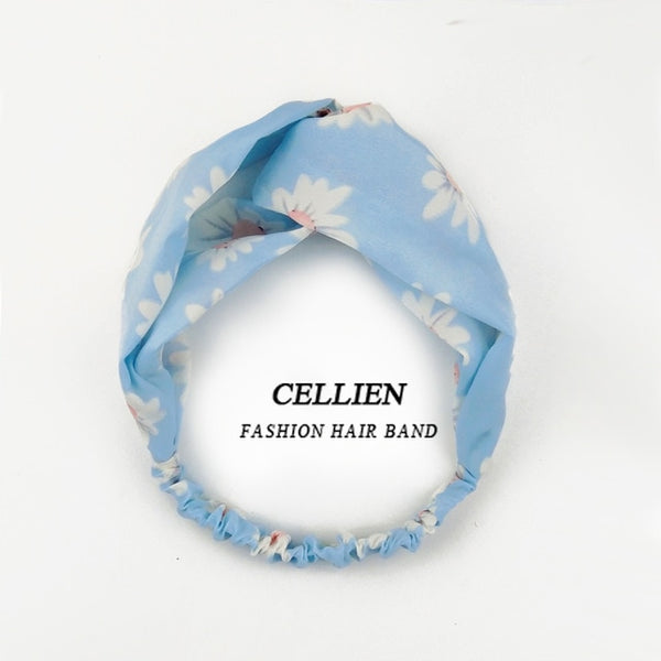 2020 NEW Hair Accessories for Women Girls Hair Bands Print Headbands Vintage Cross Turban Scarf Bandage повязка на голову DS02