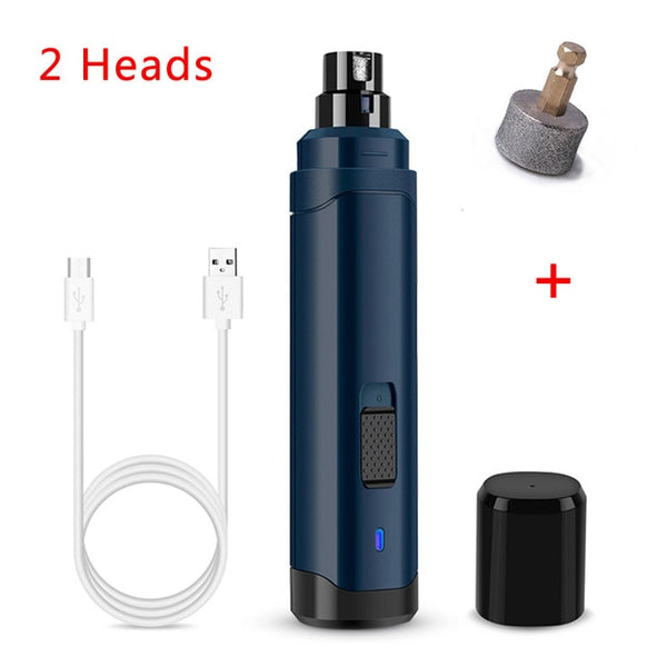Rechargeable Nails Dog Cat Care Grooming USB Electric Pet Dog Nail Grinder Trimmer Clipper Pets Paws Nail Cutter