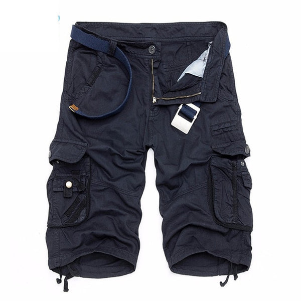 Mountainskin Summer Men's Camo Cargo Shorts Cotton Military Camouflage Male Jogger Board Shorts Men Brand Clothing SA495