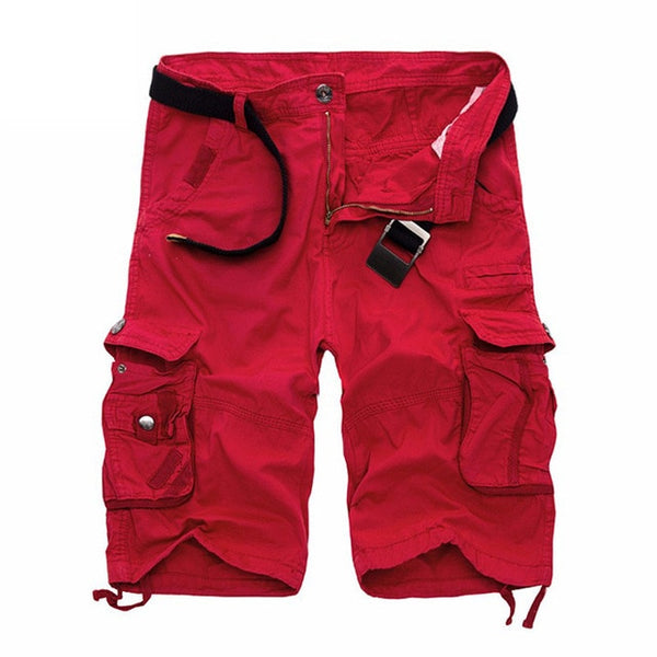 Mountainskin Summer Men's Camo Cargo Shorts Cotton Military Camouflage Male Jogger Board Shorts Men Brand Clothing SA495