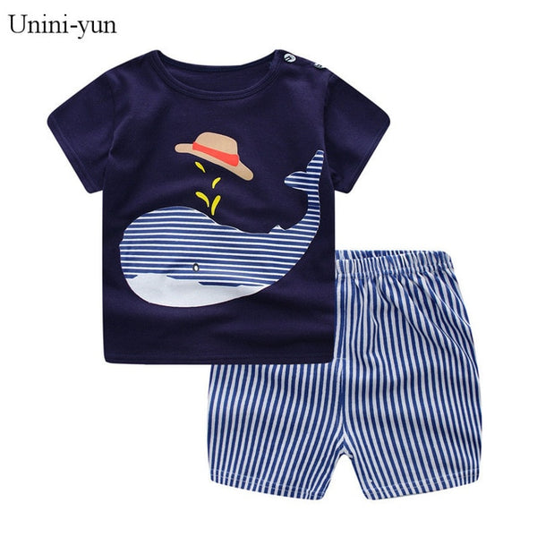 Boys Clothing Sets Summer Baby Boys Clothes Suit Gentleman Style Shirt +Pants Clothes Boys Summer Set Toddler Boys Clothing Set
