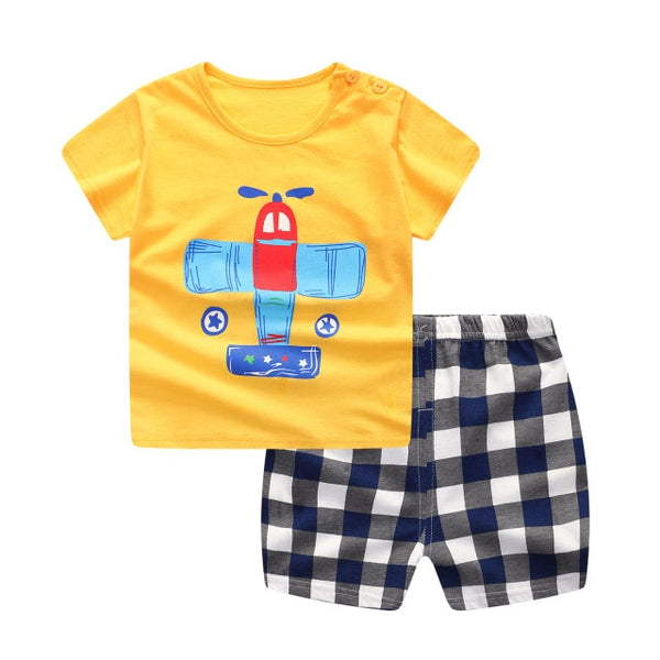 Boys Clothing Sets Summer Baby Boys Clothes Suit Gentleman Style Shirt +Pants Clothes Boys Summer Set Toddler Boys Clothing Set