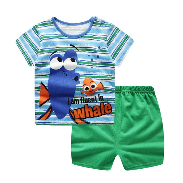Boys Clothing Sets Summer Baby Boys Clothes Suit Gentleman Style Shirt +Pants Clothes Boys Summer Set Toddler Boys Clothing Set