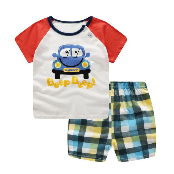Boys Clothing Sets Summer Baby Boys Clothes Suit Gentleman Style Shirt +Pants Clothes Boys Summer Set Toddler Boys Clothing Set