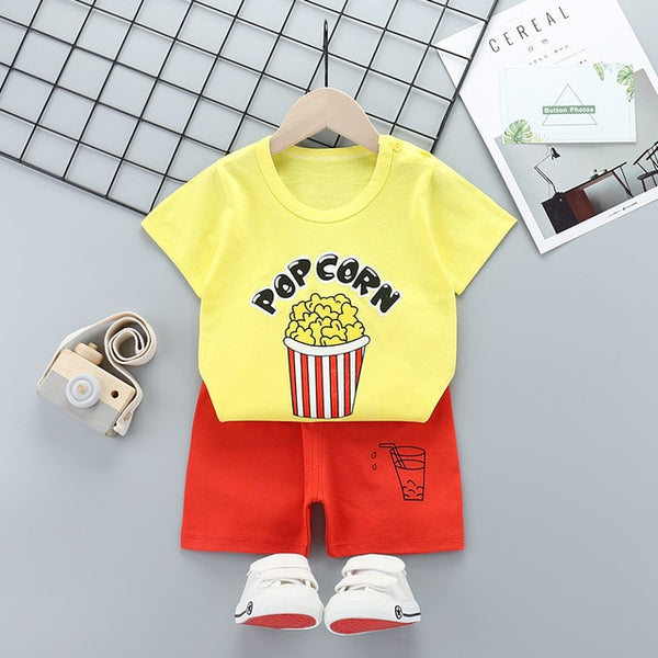 Boys Clothing Sets Summer Baby Boys Clothes Suit Gentleman Style Shirt +Pants Clothes Boys Summer Set Toddler Boys Clothing Set