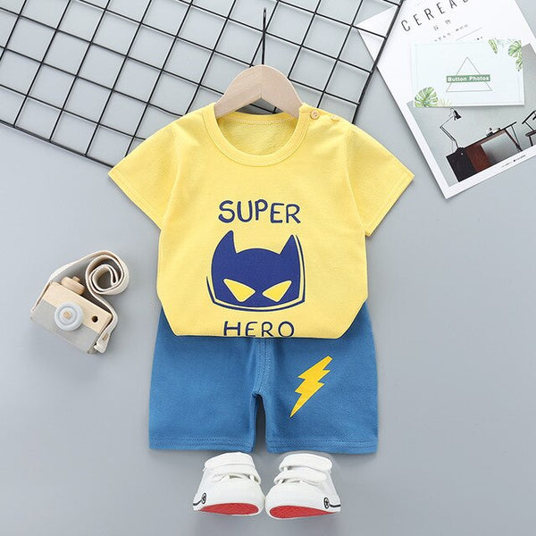 Boys Clothing Sets Summer Baby Boys Clothes Suit Gentleman Style Shirt +Pants Clothes Boys Summer Set Toddler Boys Clothing Set