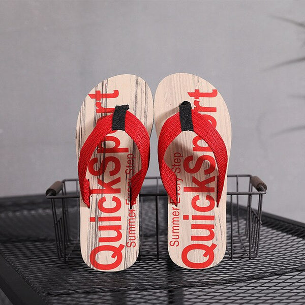 2020 New Arrival Summer Slipper Male Tide Cool Korean Slippers Fashion Outdoor Individuality Anti-slip Man Flip-flops Beach Shoe