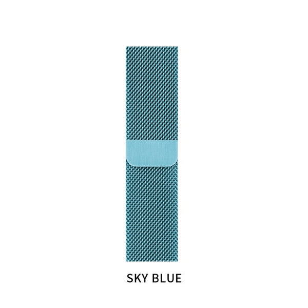 Band For Apple Watch 5 4 3 2 38MM 40MM 42MM 44MM Milanese Loop Bracelet Stainless Steel Bracelet strap for Iwatch accessories