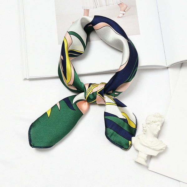 Fashion Cross Knot Headbands Flower Print Elastic Hair Bands Ties Scarf Ribbon Headwear Women Hair Accessories Head Wrap