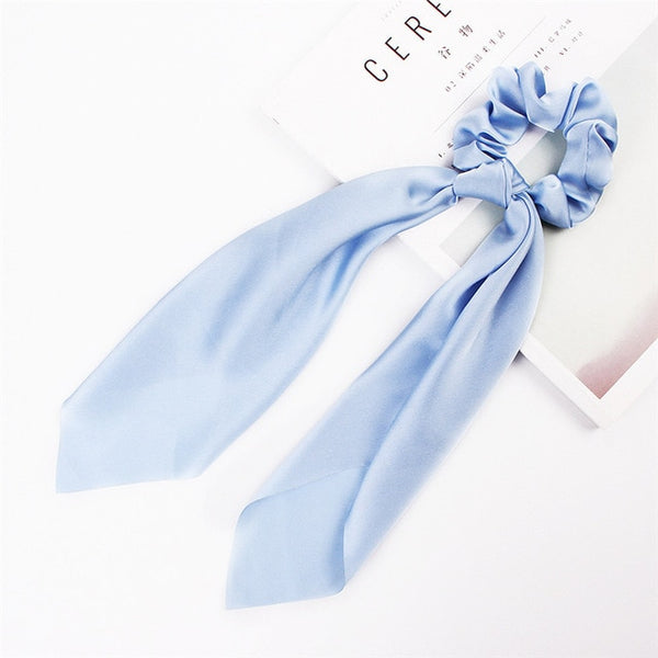 Fashion Cross Knot Headbands Flower Print Elastic Hair Bands Ties Scarf Ribbon Headwear Women Hair Accessories Head Wrap