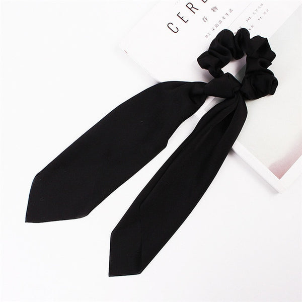 Fashion Cross Knot Headbands Flower Print Elastic Hair Bands Ties Scarf Ribbon Headwear Women Hair Accessories Head Wrap