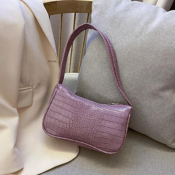 Retro Shoulder Bag Vintage Handbag Hobos Bag for Women PU Leather Female Baguette Bag Subaxillary Mini Bolsa Bolsa Feminina2020
