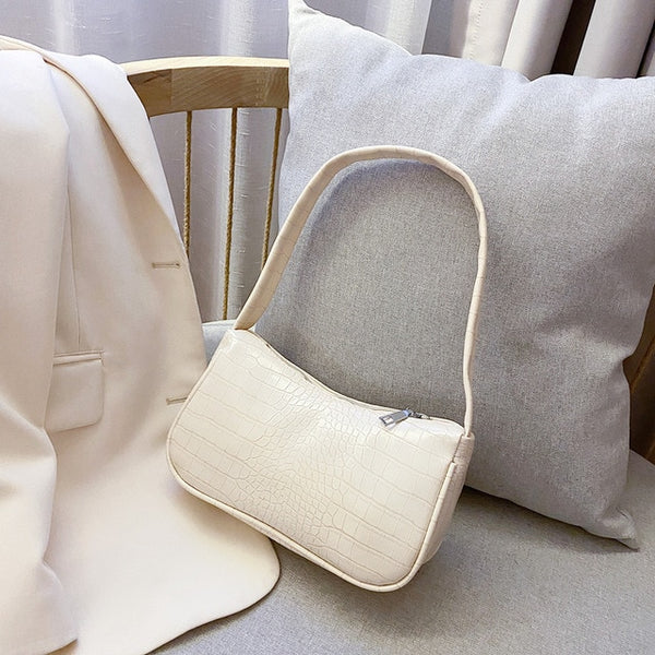 Retro Shoulder Bag Vintage Handbag Hobos Bag for Women PU Leather Female Baguette Bag Subaxillary Mini Bolsa Bolsa Feminina2020