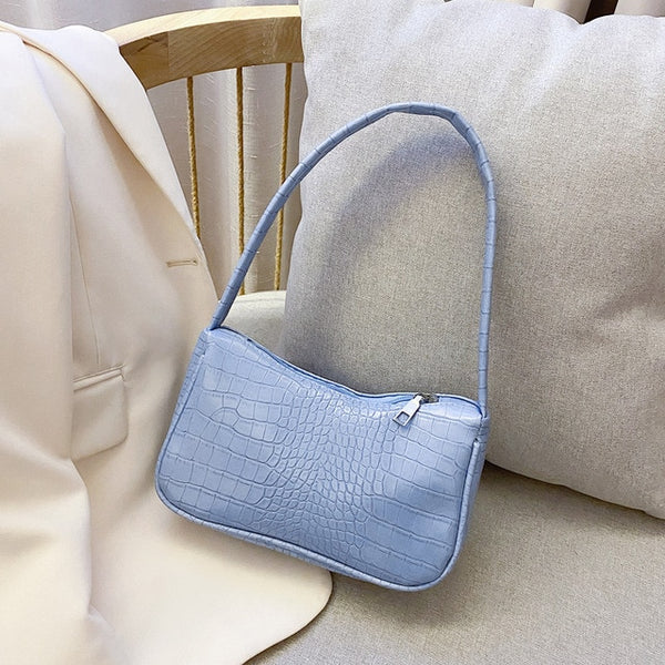 Retro Shoulder Bag Vintage Handbag Hobos Bag for Women PU Leather Female Baguette Bag Subaxillary Mini Bolsa Bolsa Feminina2020