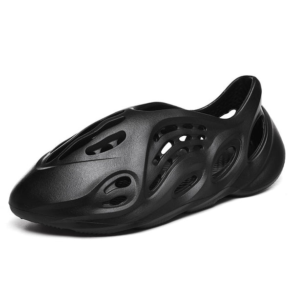 Summer men casual sandals outdoor women beach shoes fashion indoor slippers high quality lazy Hole shoes couple 35-48 multicolor