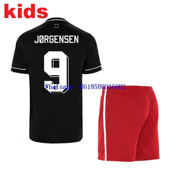 new 20 21KIDS kit home Away FeyenoordES soccer jerseys V.PERSIE JORGENSEN Berghuis VILHENA boys kids kit football shirt