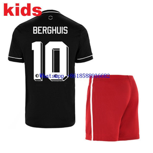 new 20 21KIDS kit home Away FeyenoordES soccer jerseys V.PERSIE JORGENSEN Berghuis VILHENA boys kids kit football shirt