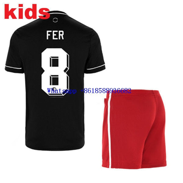 new 20 21KIDS kit home Away FeyenoordES soccer jerseys V.PERSIE JORGENSEN Berghuis VILHENA boys kids kit football shirt