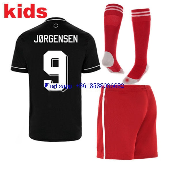 new 20 21KIDS kit home Away FeyenoordES soccer jerseys V.PERSIE JORGENSEN Berghuis VILHENA boys kids kit football shirt