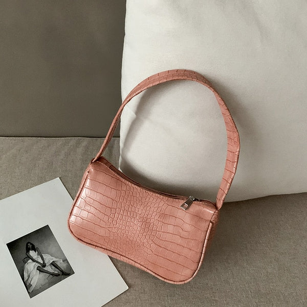 Vintage Retro Totes Bags For Women 2020 Fashion Handbag Soft Leather Female Small Subaxillary Bag Casual Retro Mini Shoulder Bag