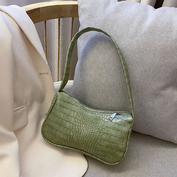 Vintage Retro Totes Bags For Women 2020 Fashion Handbag Soft Leather Female Small Subaxillary Bag Casual Retro Mini Shoulder Bag