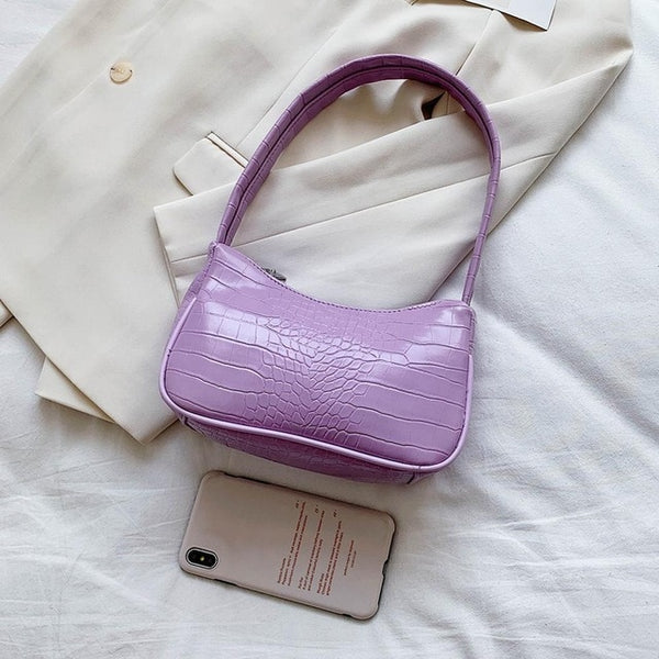 Vintage Retro Totes Bags For Women 2020 Fashion Handbag Soft Leather Female Small Subaxillary Bag Casual Retro Mini Shoulder Bag