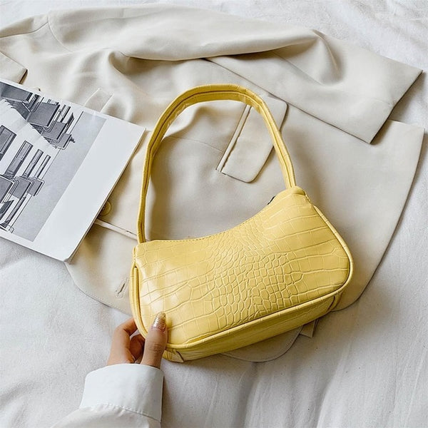 Vintage Retro Totes Bags For Women 2020 Fashion Handbag Soft Leather Female Small Subaxillary Bag Casual Retro Mini Shoulder Bag