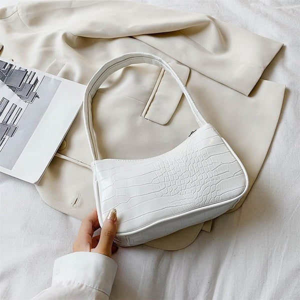 Vintage Retro Totes Bags For Women 2020 Fashion Handbag Soft Leather Female Small Subaxillary Bag Casual Retro Mini Shoulder Bag