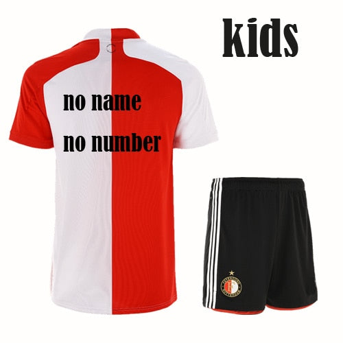 new 20 21KIDS kit home Away FeyenoordES soccer jerseys V.PERSIE JORGENSEN Berghuis VILHENA boys kids kit football shirt