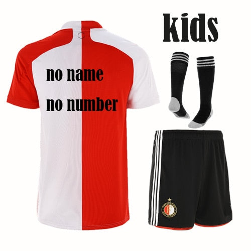 new 20 21KIDS kit home Away FeyenoordES soccer jerseys V.PERSIE JORGENSEN Berghuis VILHENA boys kids kit football shirt