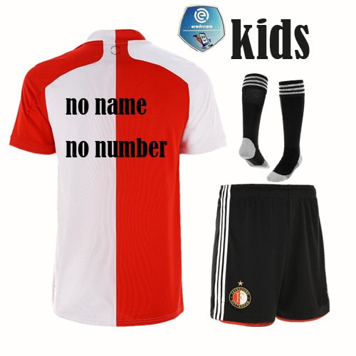 new 20 21KIDS kit home Away FeyenoordES soccer jerseys V.PERSIE JORGENSEN Berghuis VILHENA boys kids kit football shirt